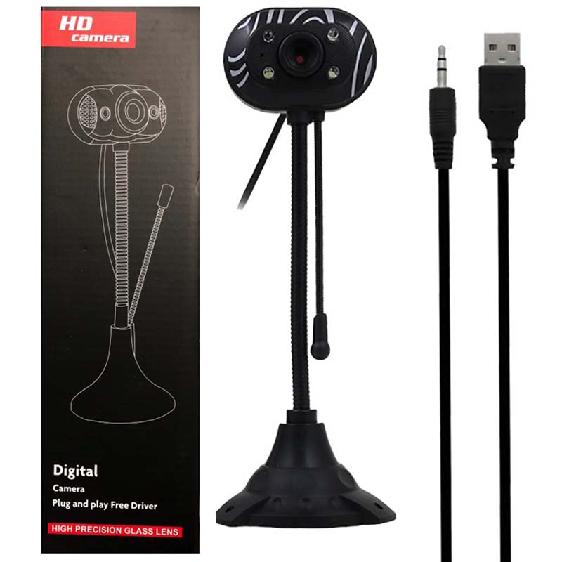 وبکم رومیزی پایه دار Webcam HD Camera