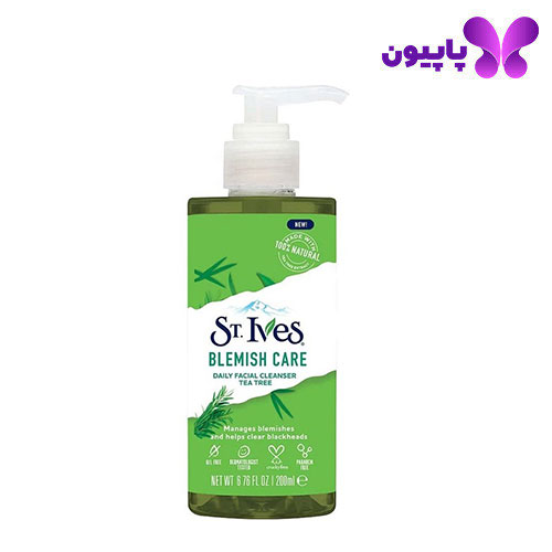 ژل شستشوی صورت تی تری ضد جوش سینت ایوز 200 میل