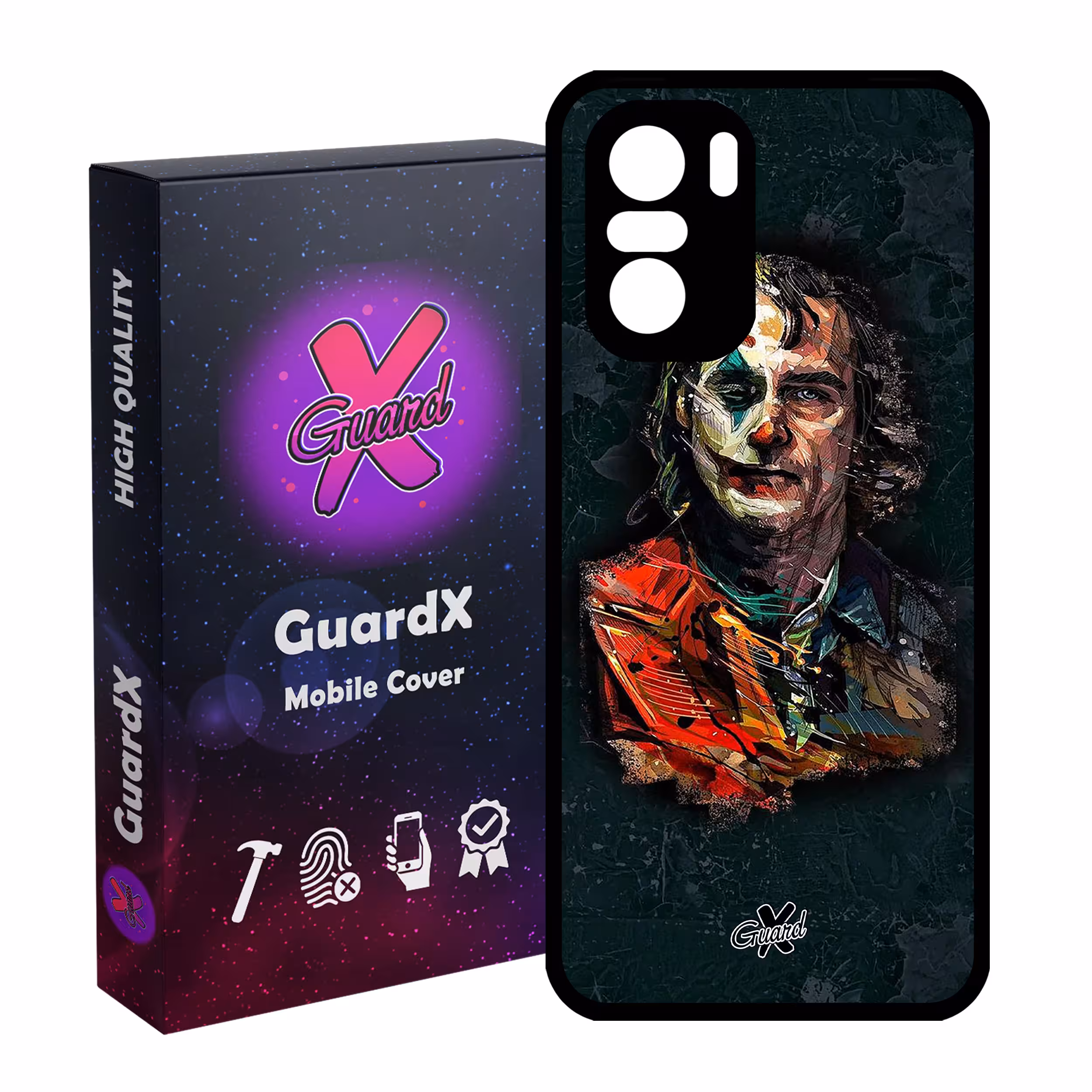کاور گارد ایکس طرح Joker مدل Glass10155 مناسب برای گوشی موبایل شیائومی Poco F3/MI 11X/MI 11X Pro/Redmi K40/K40 Pro