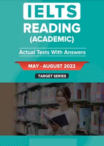 کتاب  IELTS Academic Reading actual tests May – Aug 2022 whit answers