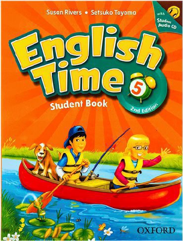 English Time 5 2nd SB WB DVD کتاب انگلیش تایم 5 ویرایش دوم (کتاب دانش آموز کتاب کار CD)