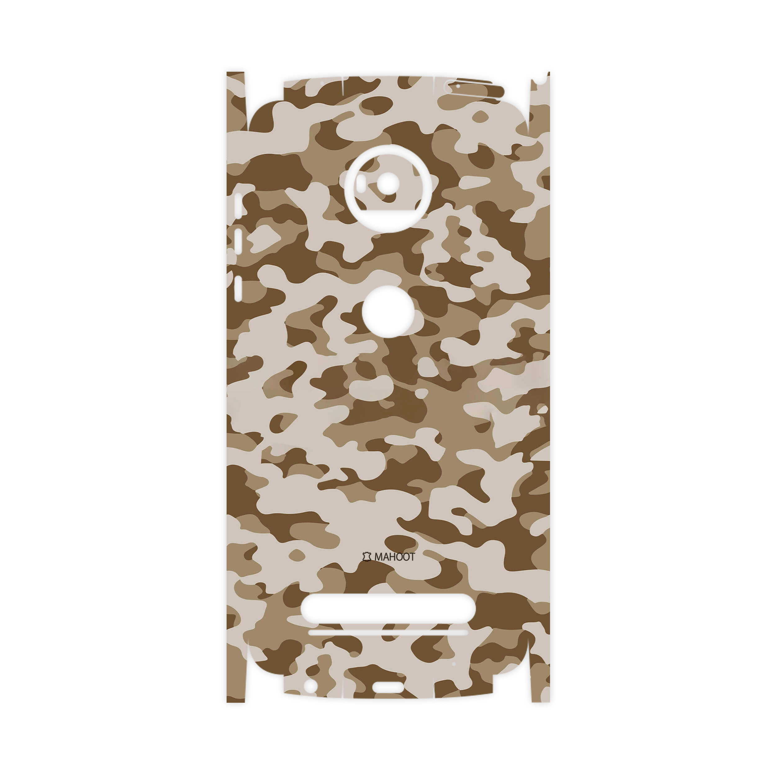 برچسب پوششی ماهوت مدل Army-Desert-FullSkin مناسب برای گوشی موبایل موتورولا Moto Z2 Play