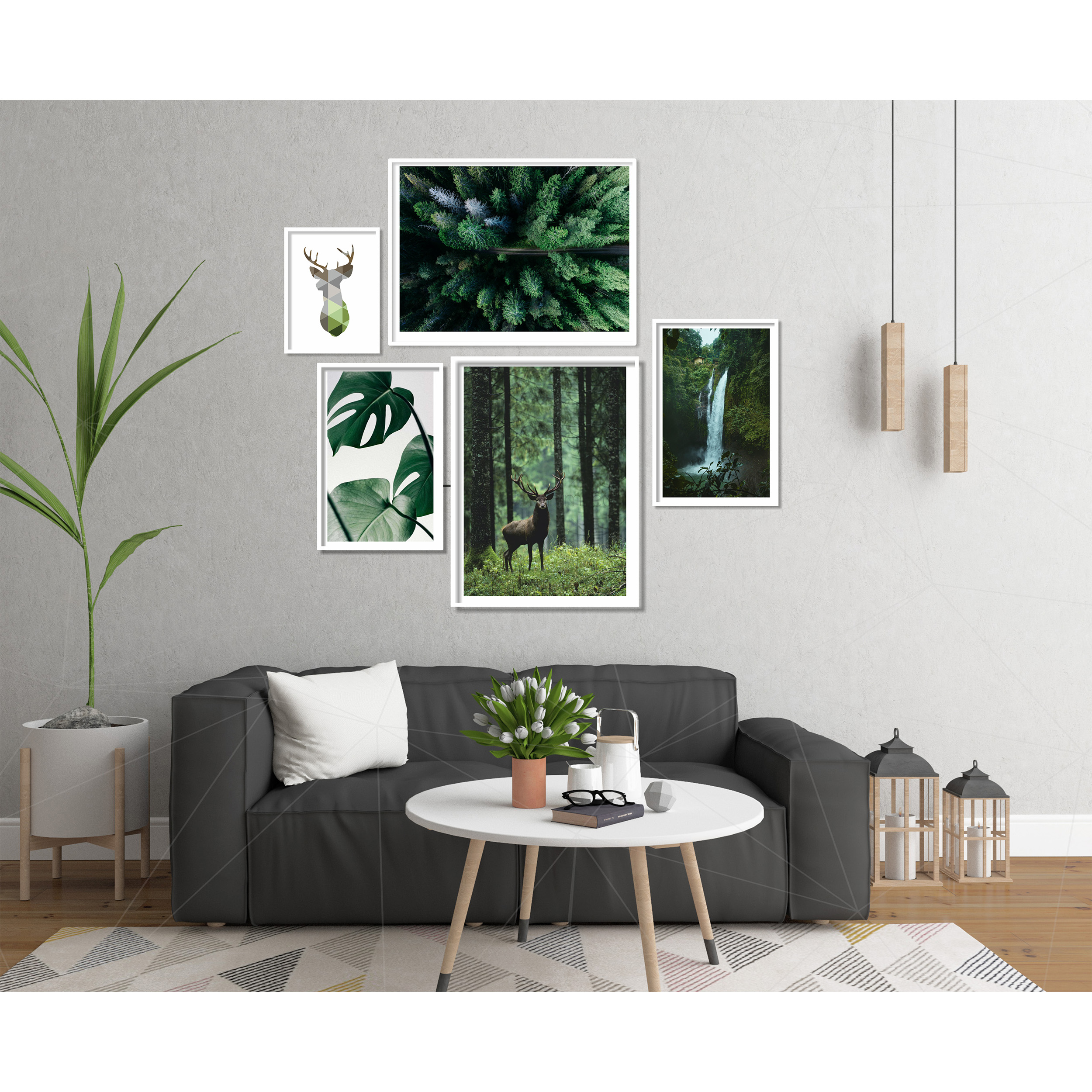 تابلو مدل SM050W مجموعه پنج عددی