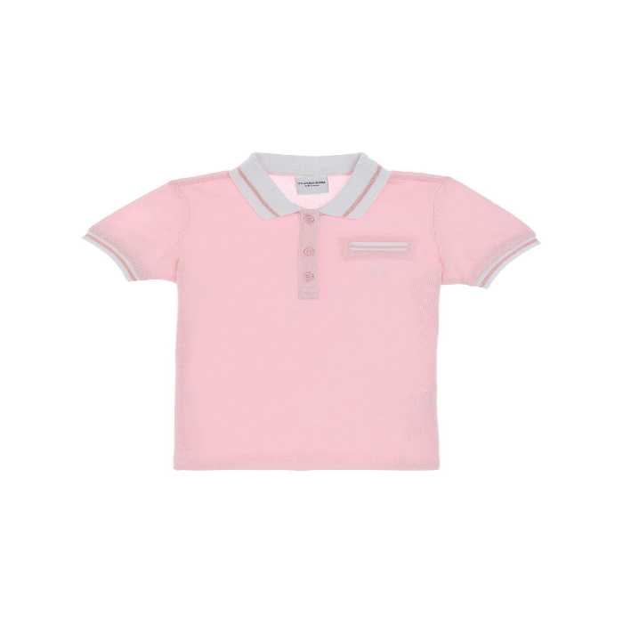 پولوشرت دخترانه صورتی روشن یو اس پولو - فروشگاه لباس شهرمون