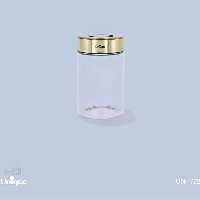 بانکه شیشه ای 15 سانت در طلایی یونیک کد 1722