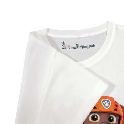 تی شرت بچگانه پرمانه طرح سگ های نگهبان کد pmt.5911