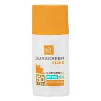 فلوئید ضد آفتاب بی‌رنگ مای SPF50 مدل Hyaluronic Acid مناسب انواع پوست، حجم 50 میلی‌لیتر