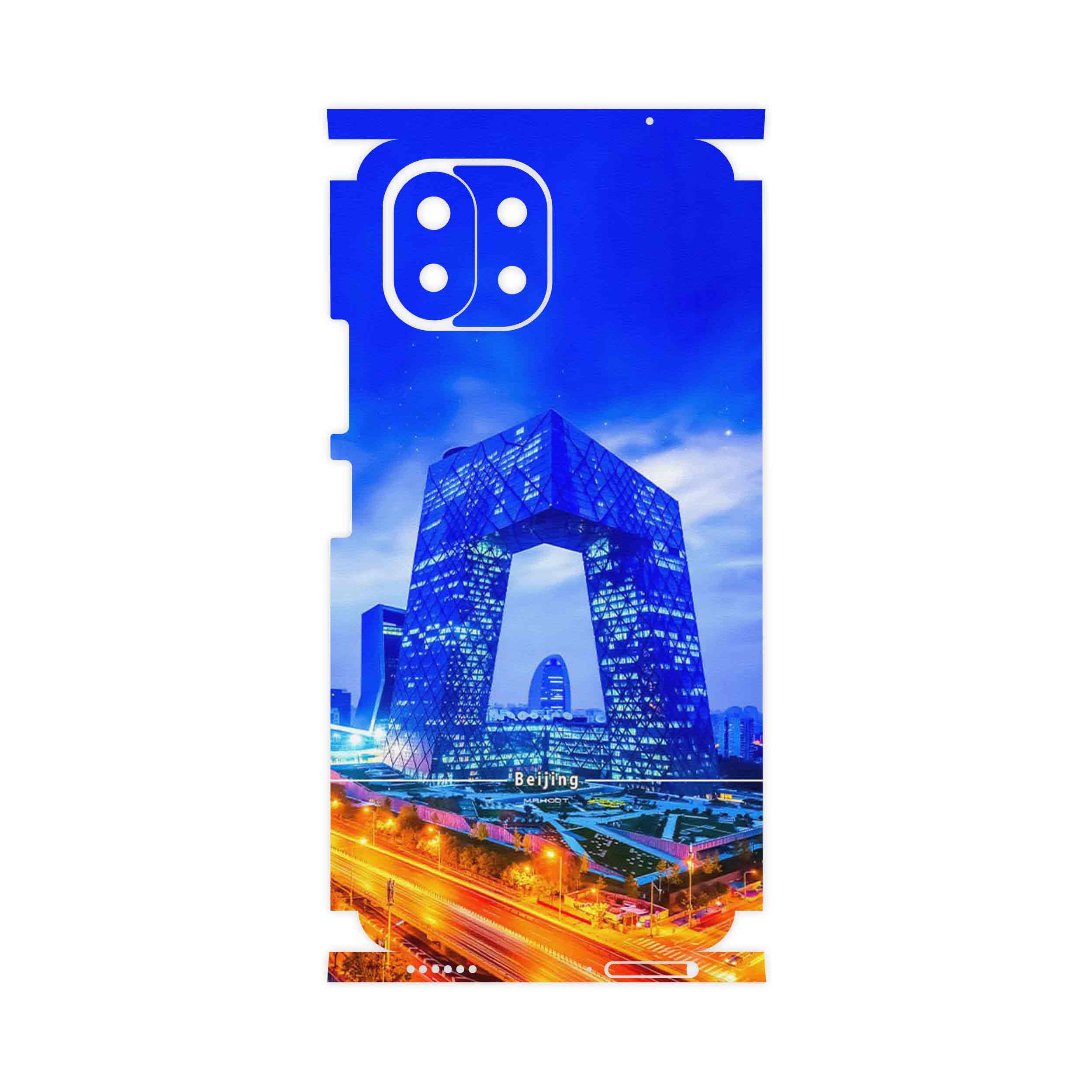 برچسب پوششی ماهوت مدل Beijing city-FullSkin مناسب برای گوشی موبایل شیائومی 11 Lite 5G NE