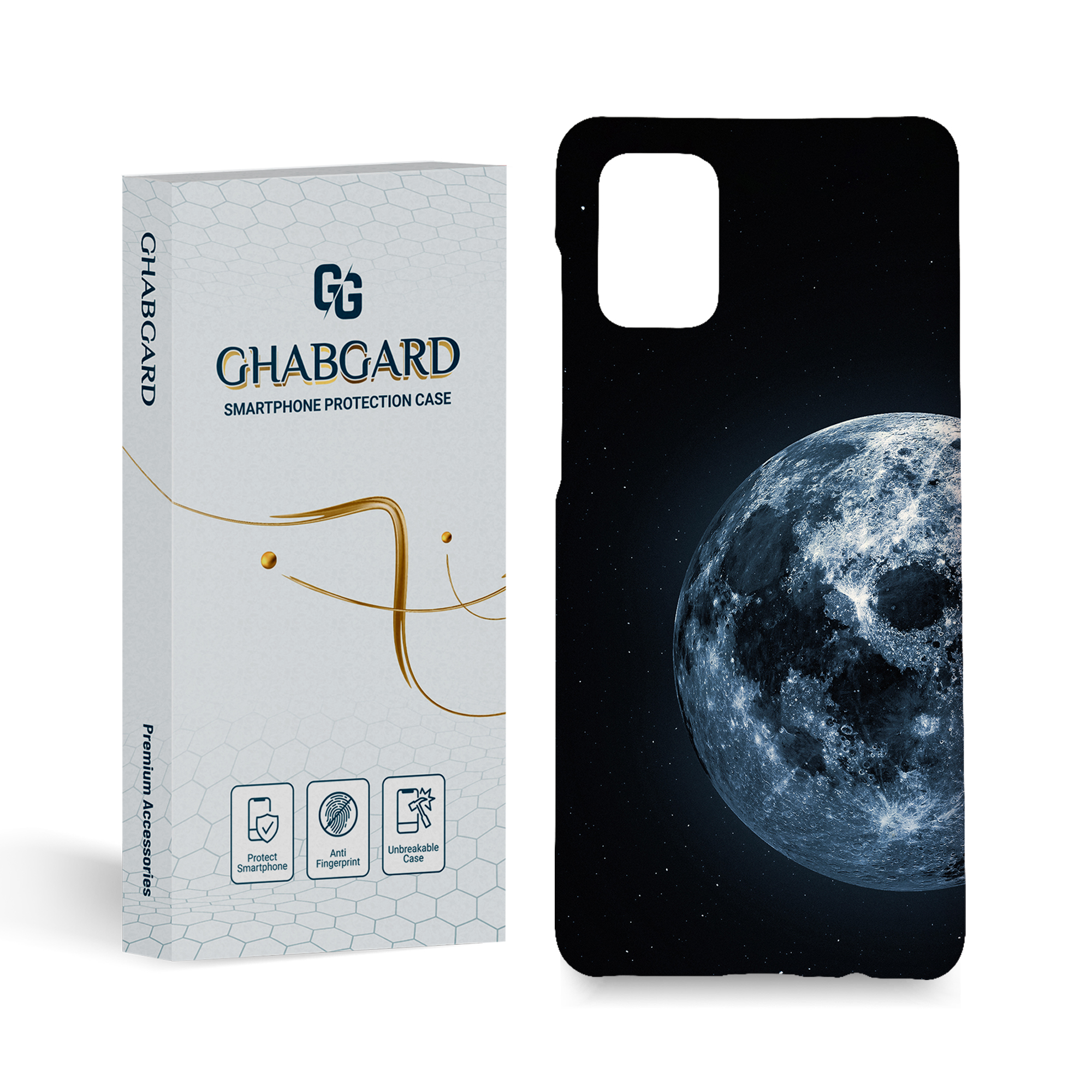 کاور گارد قاب مدل کهکشانی مناسب برای گوشی موبایل سامسونگ  galaxy a71