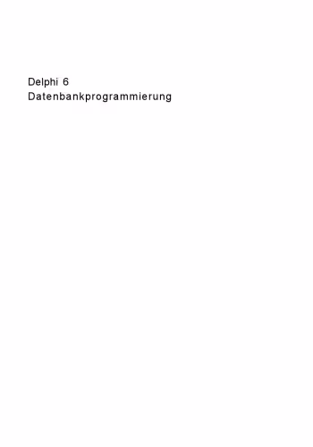 خرید و دانلود نسخه کامل کتاب Delphi 6 Datenbankprogrammierung