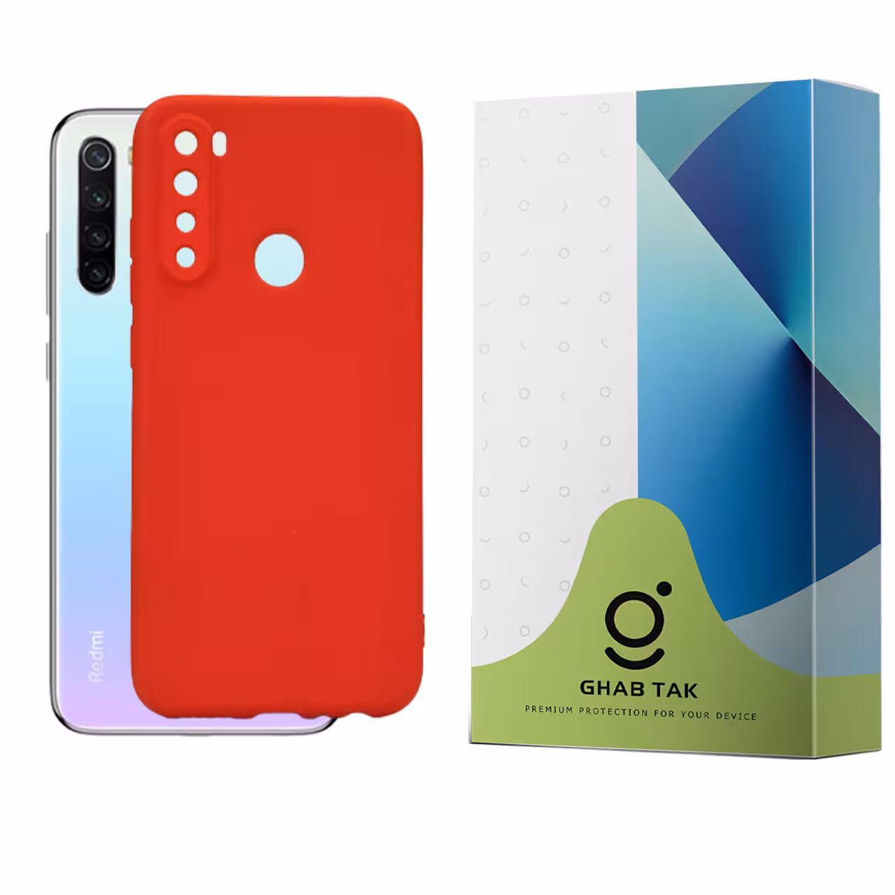 کاور قاب تک مدل سیلیکونی کد Guard-05 مناسب برای گوشی موبایل شیائومی Redmi Note 8