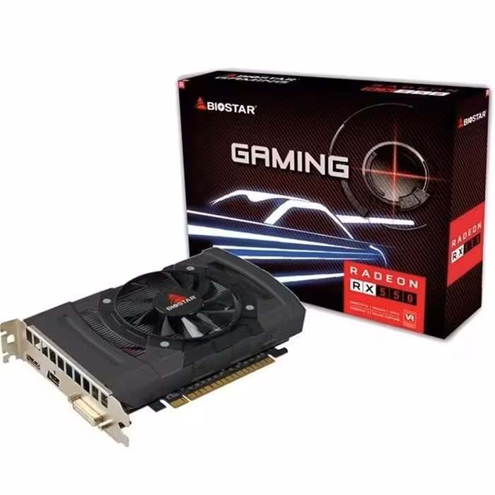 کارت گرافیک بایوستار Radeon RX550 4G D5