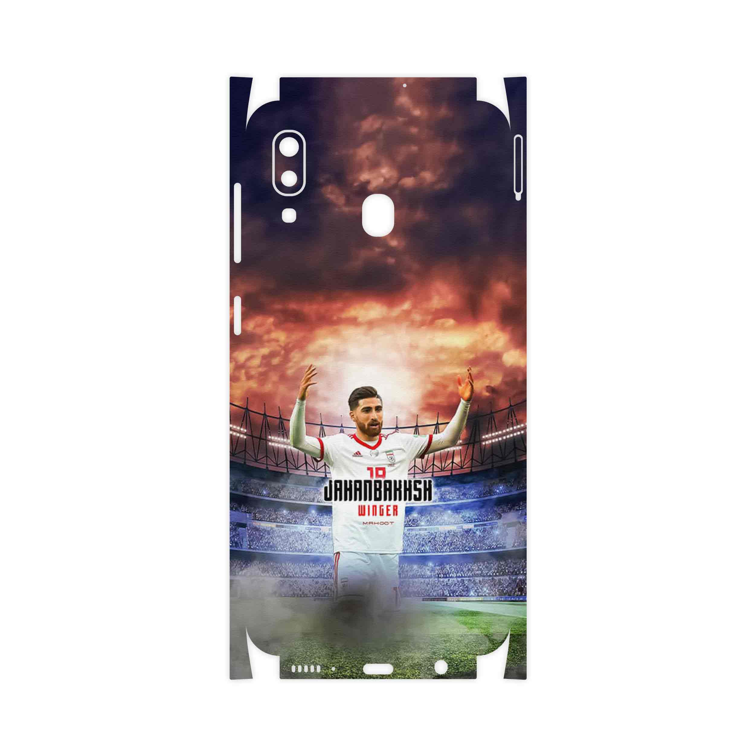 برچسب پوششی ماهوت مدل Alireza Jahanbakhsh-FullSkin مناسب برای گوشی موبایل سامسونگ Galaxy A20