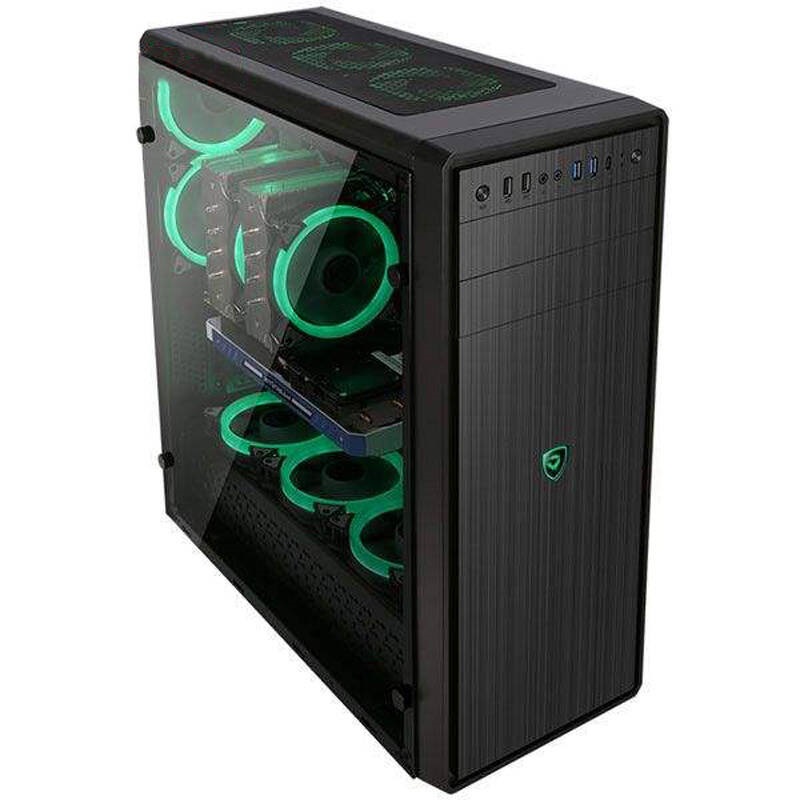 کیس کامپیوتر گیمینگ مستر‌تک Master Tech T500 HACKER RGB