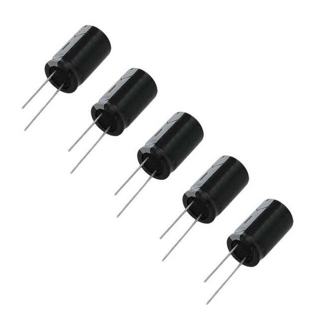 خازن الکترولیت 47 میکروفاراد مدل 16V بسته 5 عددی