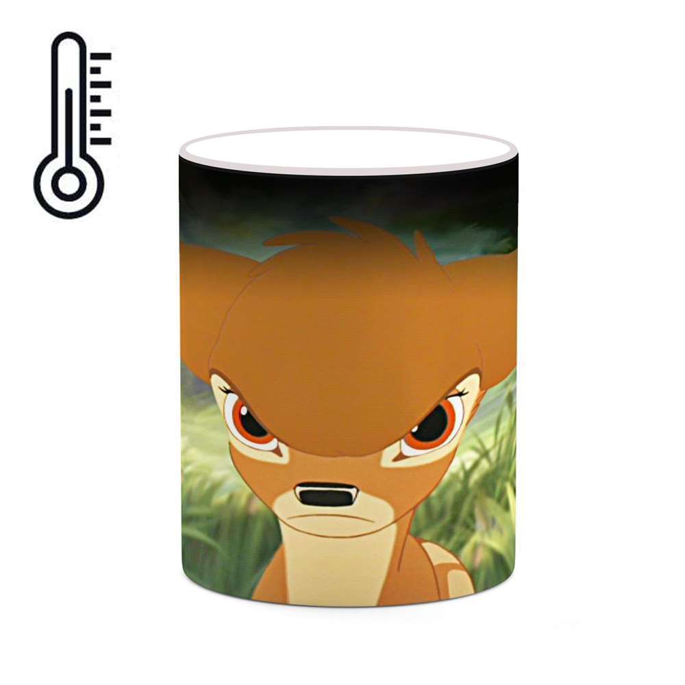 ماگ حرارتی کاکتی طرح کارتون Bambi مدل mgh22226