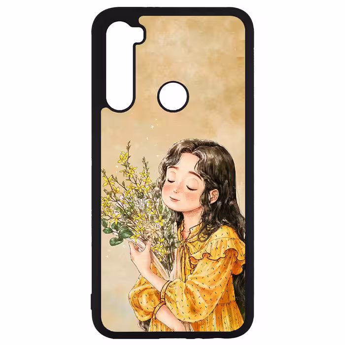کاور طرح دختر مدل CHL50232 مناسب برای گوشی موبایل شیائومی Redmi Note 8