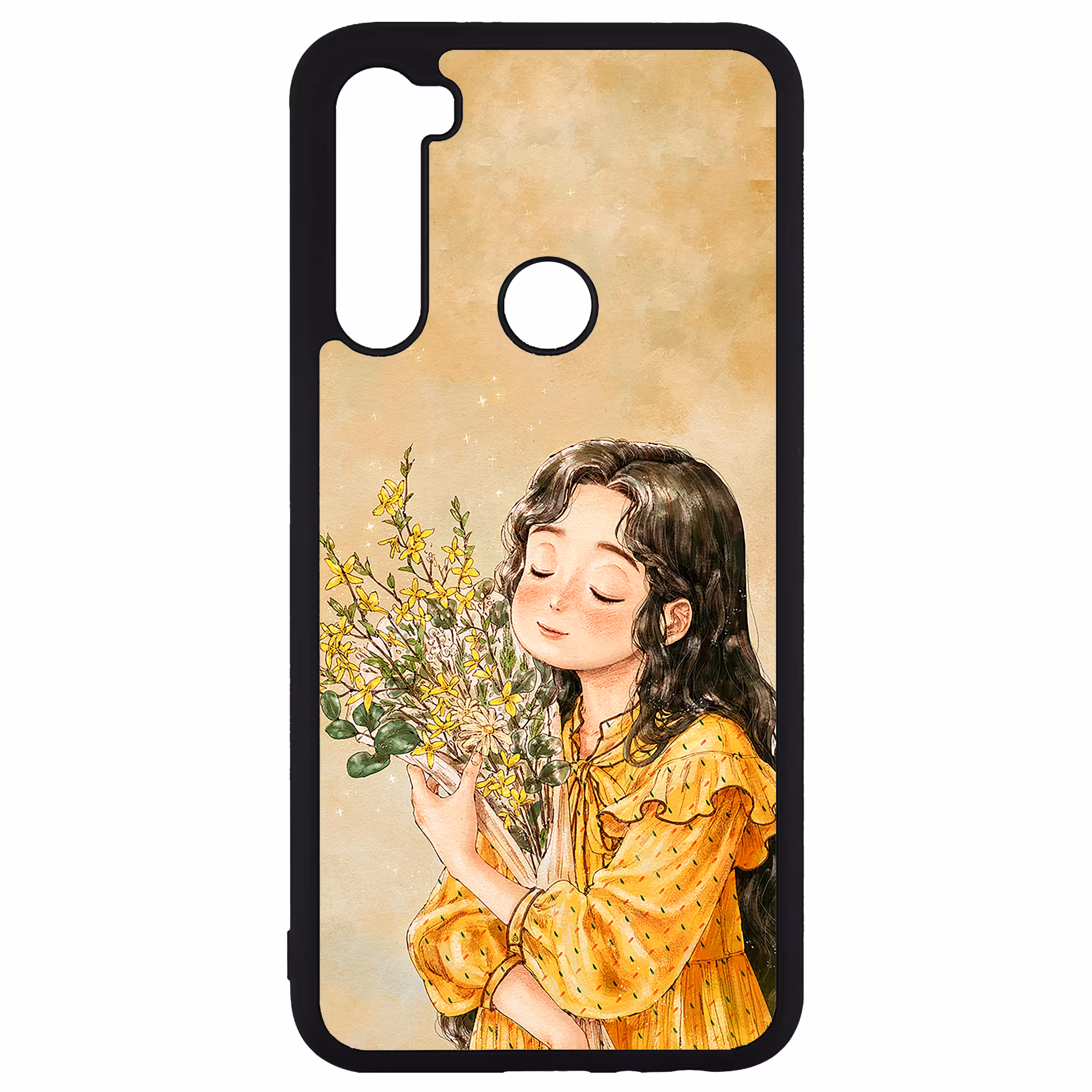 کاور طرح دختر مدل CHL50232 مناسب برای گوشی موبایل شیائومی Redmi Note 8