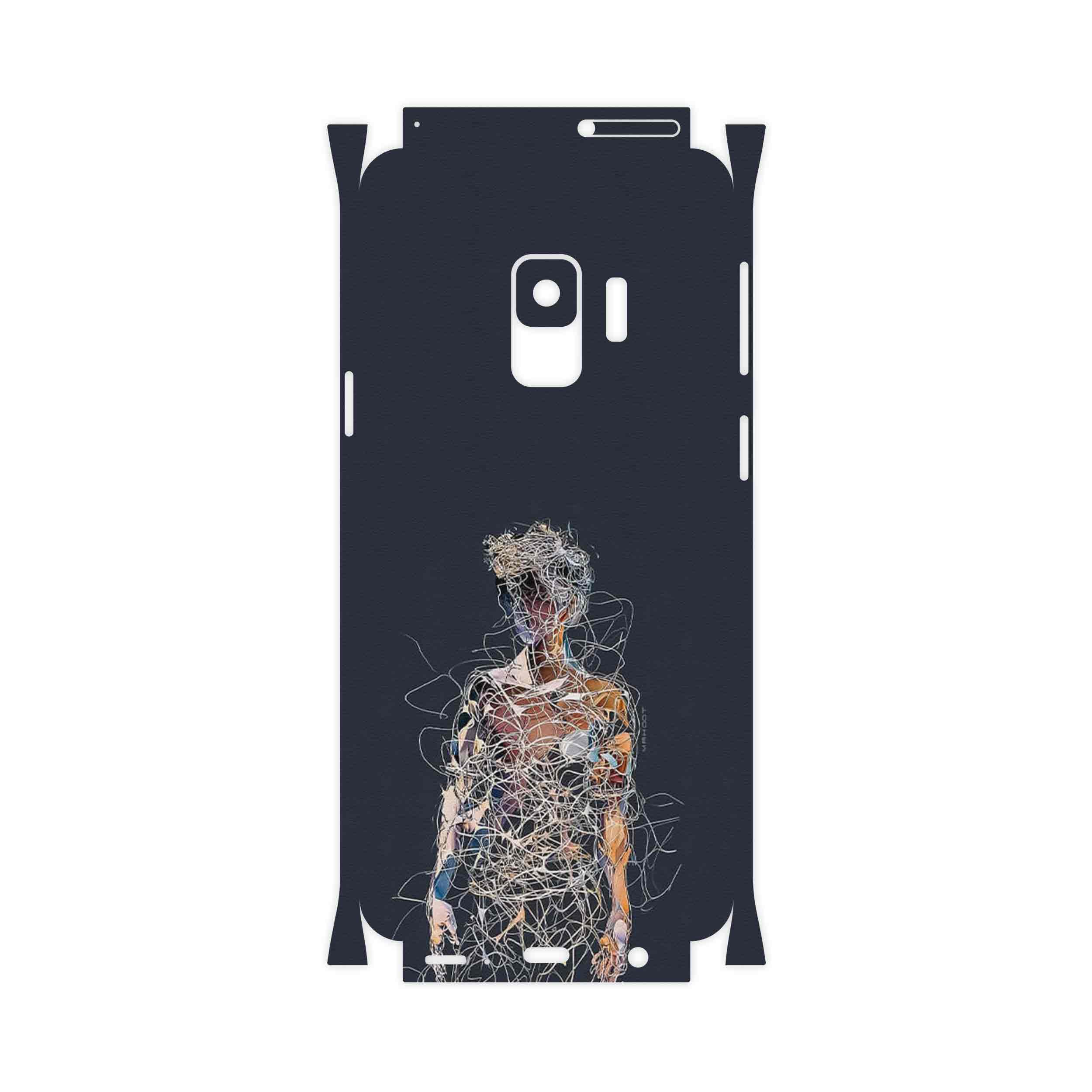برچسب پوششی ماهوت مدل Strings Digital Art 1-FullSkin مناسب برای گوشی موبایل سامسونگ Galaxy S9