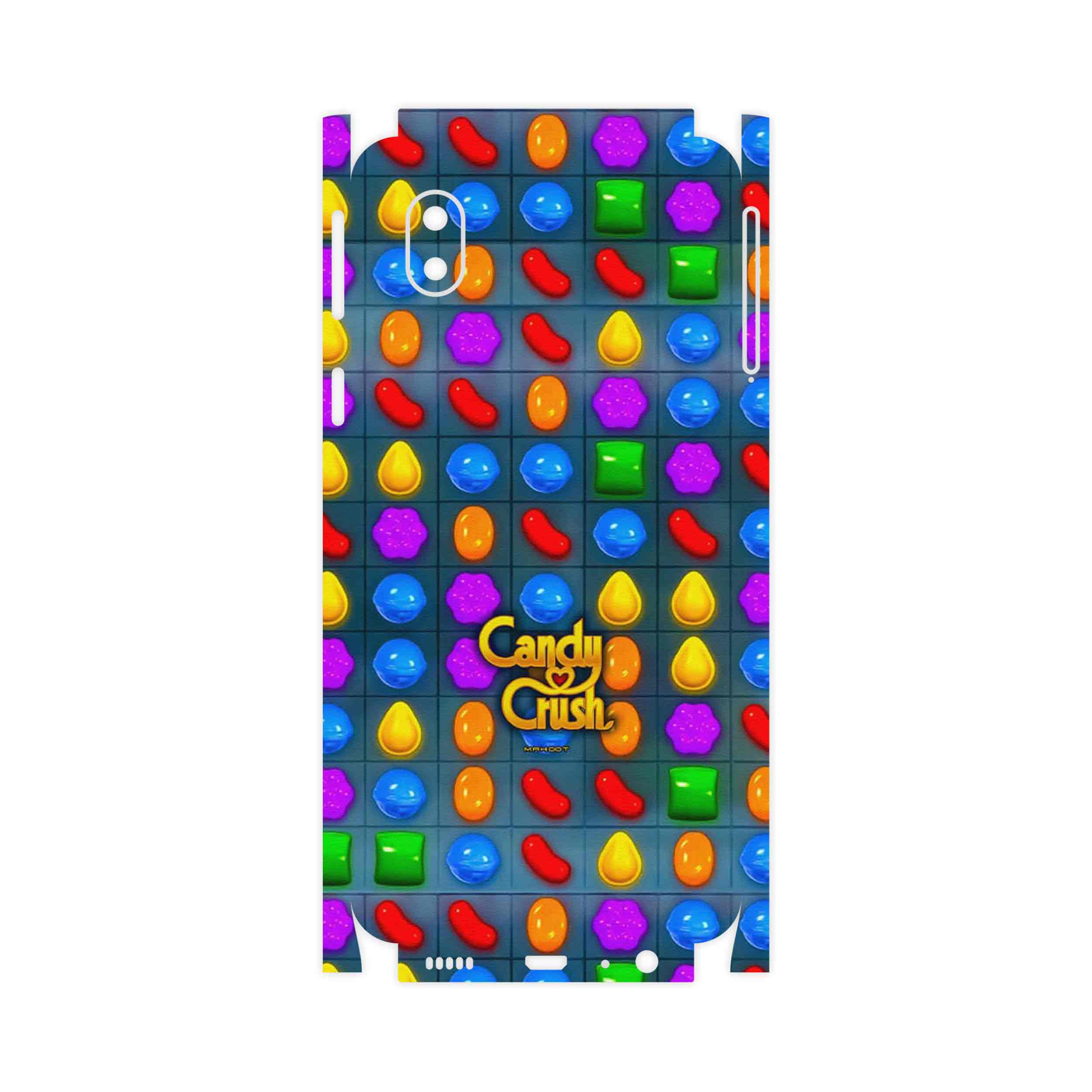 برچسب پوششی ماهوت مدل Candy Crush Game Series-FullSkin مناسب برای گوشی موبایل سامسونگ Galaxy A01 Core