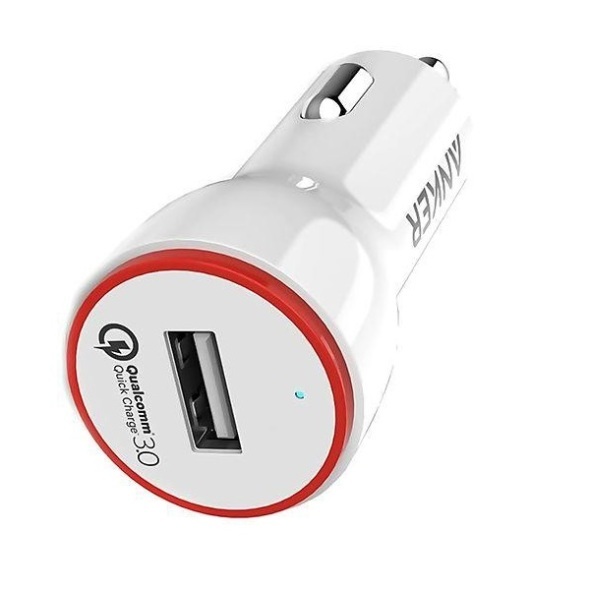 شارژر انکر PowerDrive Plus 1 Port White
