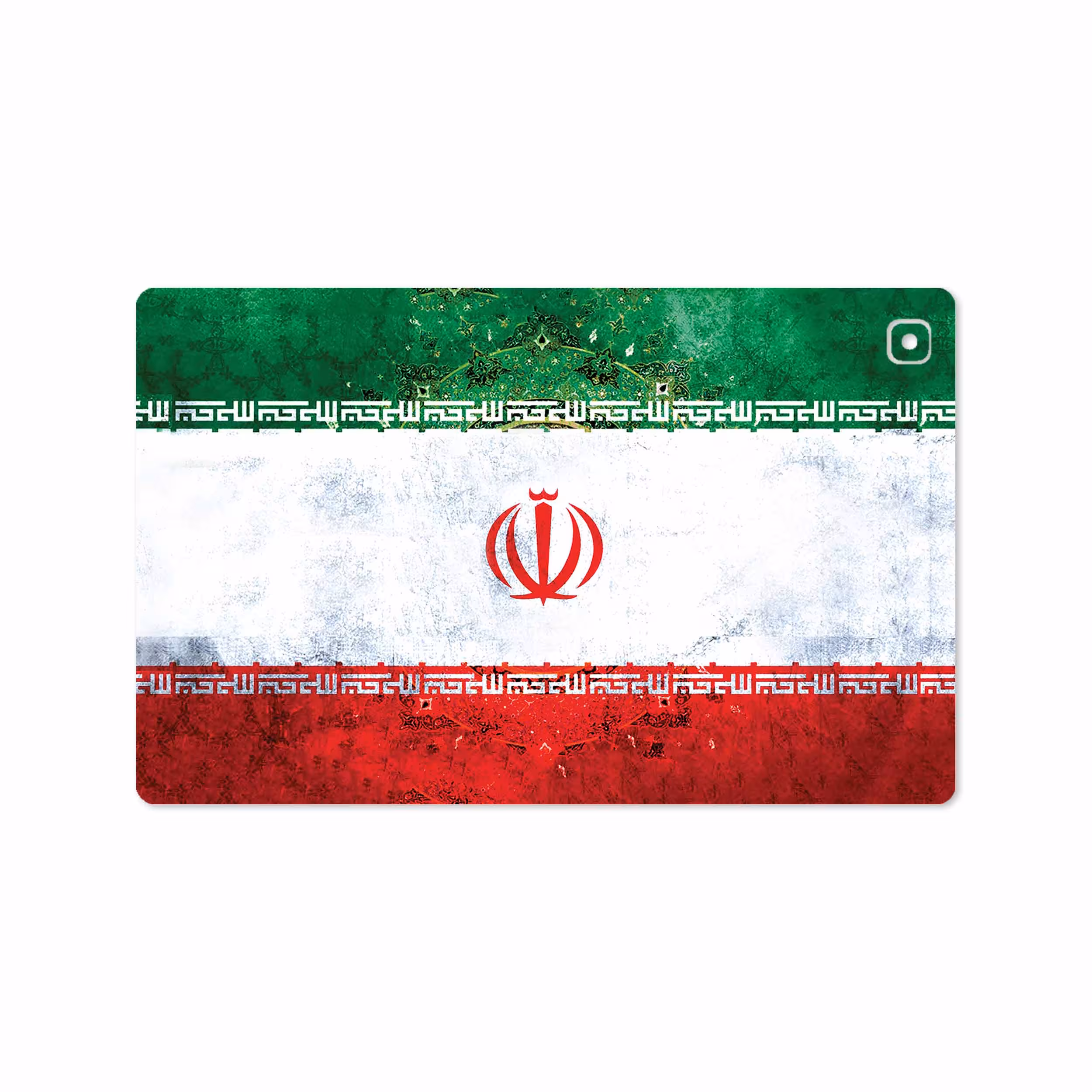 برچسب پوششی ماهوت مدل Iran-Flag-1 مناسب برای تبلت سامسونگ Galaxy Tab A7 10.4 LTE 2020 T505