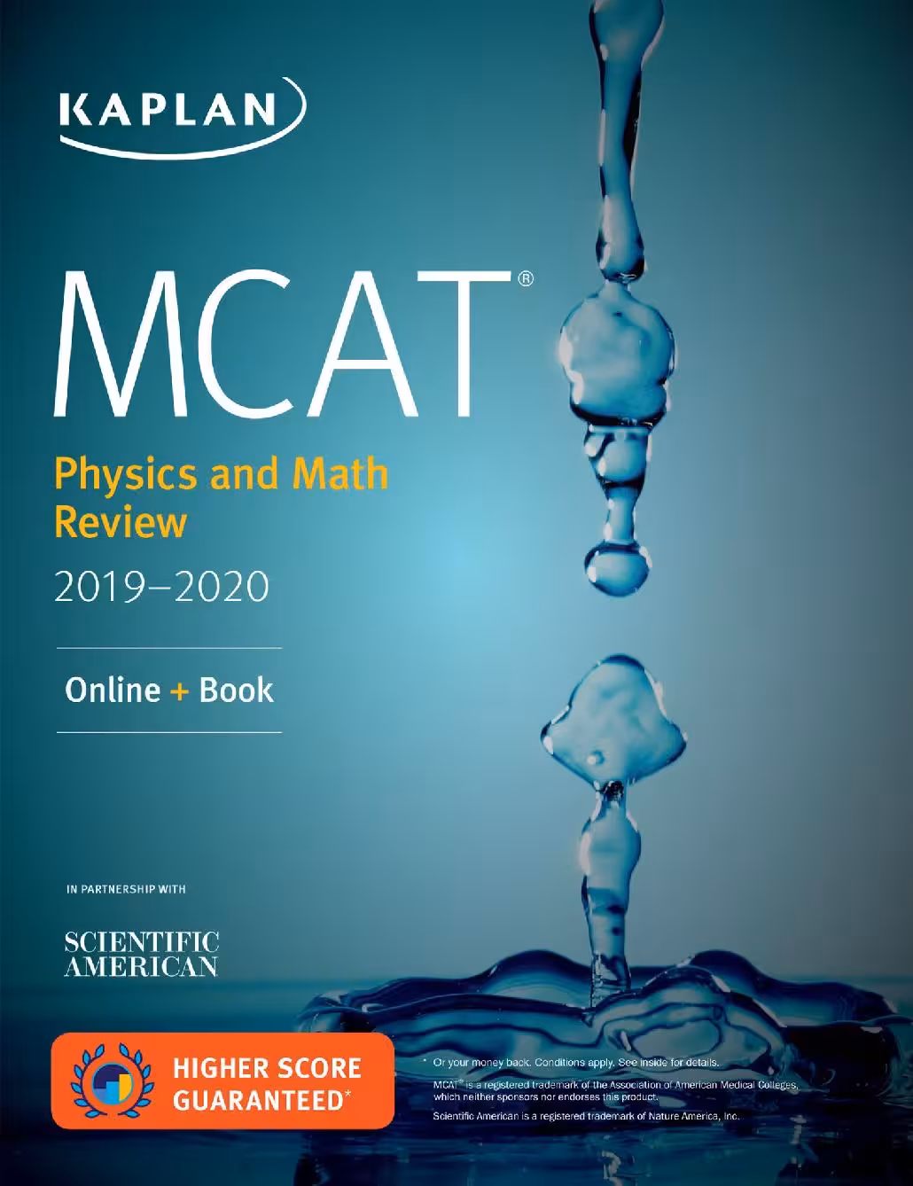 خرید و دانلود نسخه کامل کتاب MCAT Physics and Math Review 2019-2020: Online   Book