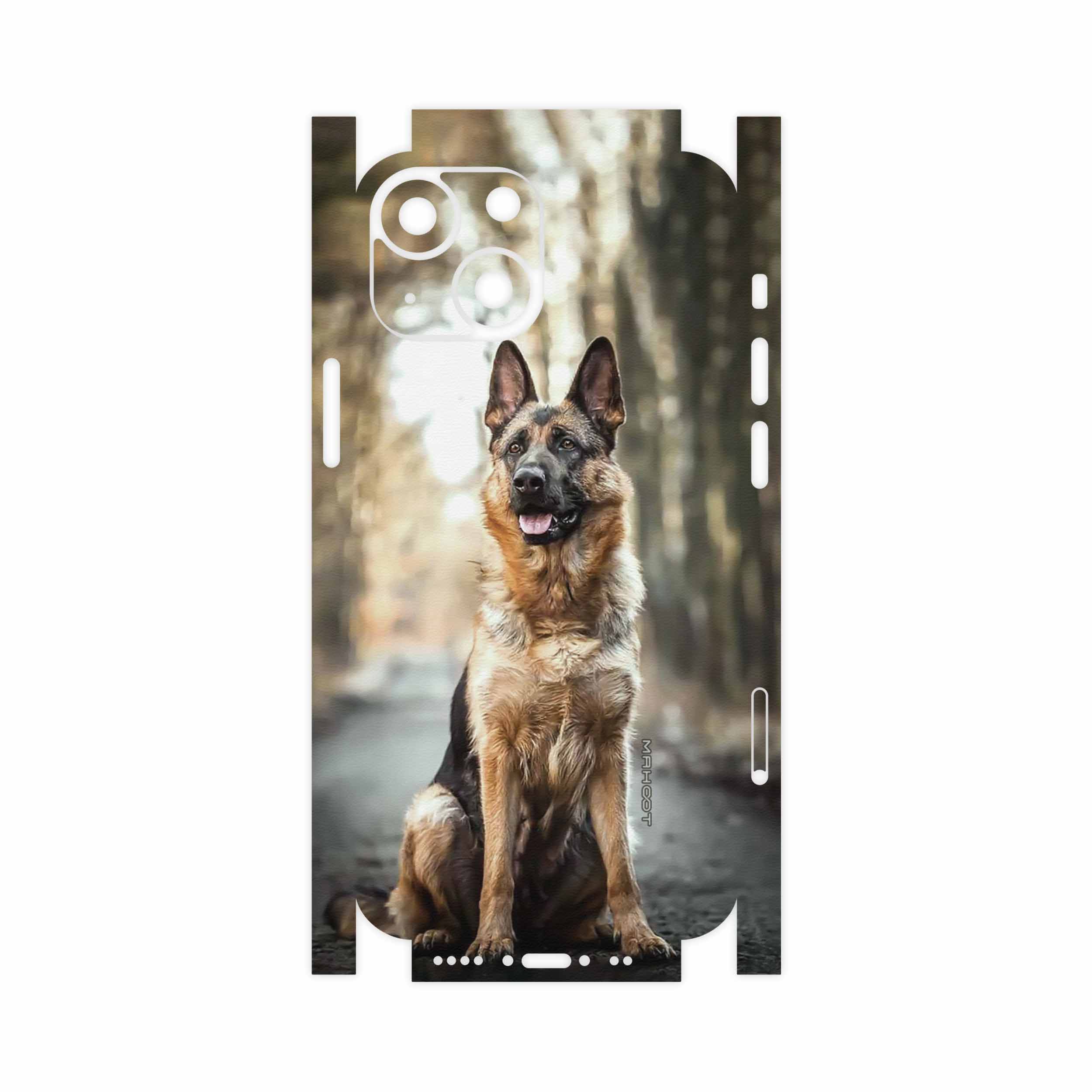 برچسب پوششی ماهوت مدل Dog-1-FullSkin مناسب برای گوشی موبایل اپل iPhone 13 Mini