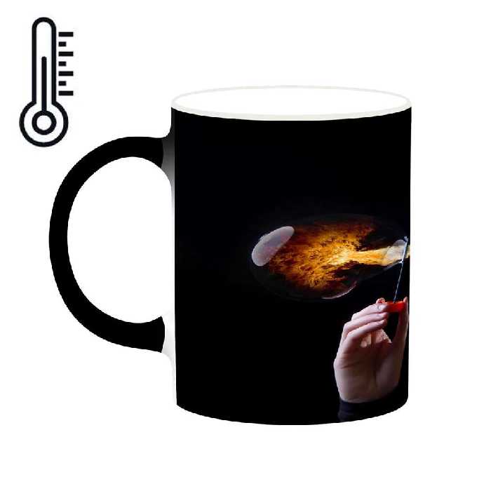 ماگ حرارتی کاکتی طرح فانتزی مدل mgh20583