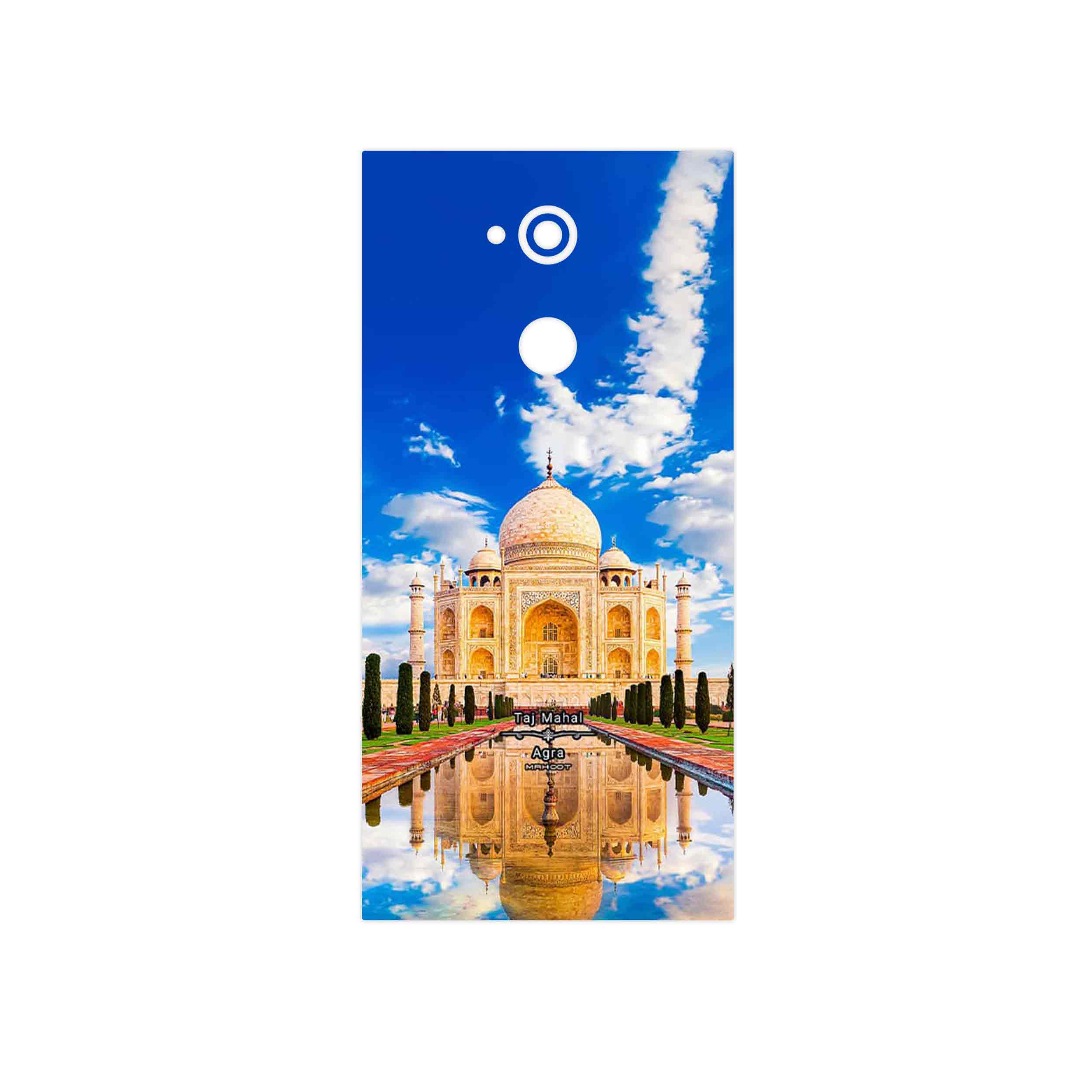 برچسب پوششی ماهوت مدل The Taj Mahal مناسب برای گوشی موبایل سونی Xperia XA2 Ultra