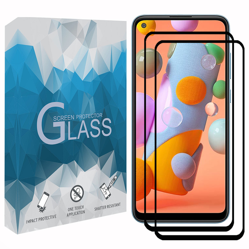 محافظ صفحه نمایش مدل FCRMP مناسب برای گوشی موبایل سامسونگ Galaxy A11 مجموعه دو‌ عددی | کالا برتری