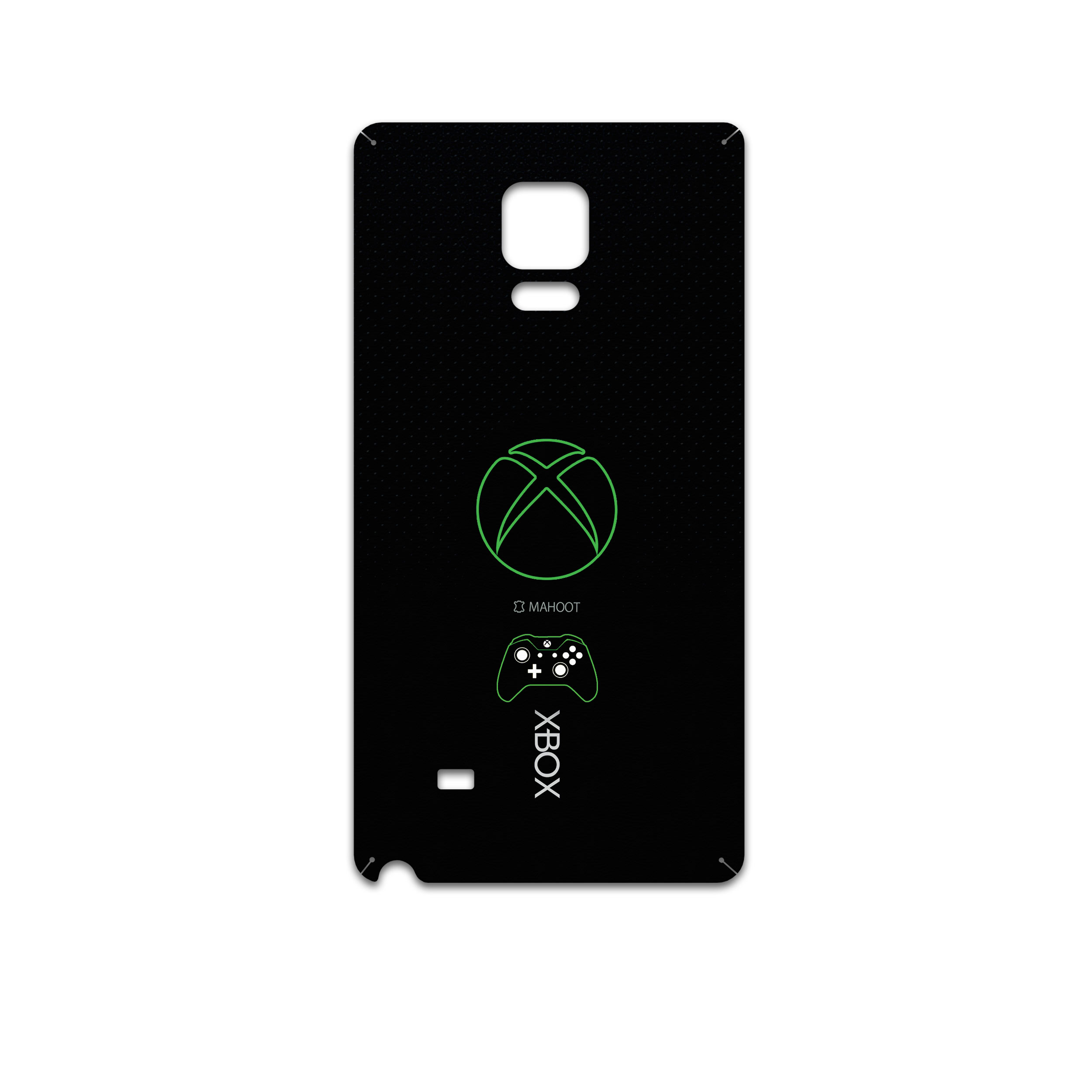 برچسب پوششی ماهوت مدل XBOX مناسب برای گوشی موبایل سامسونگ Galaxy Note Edge