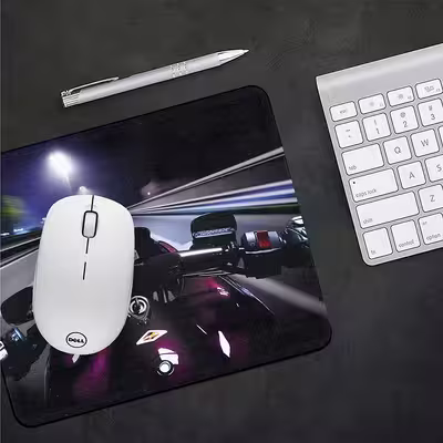 ماوس پد طرح night rider کد 3655