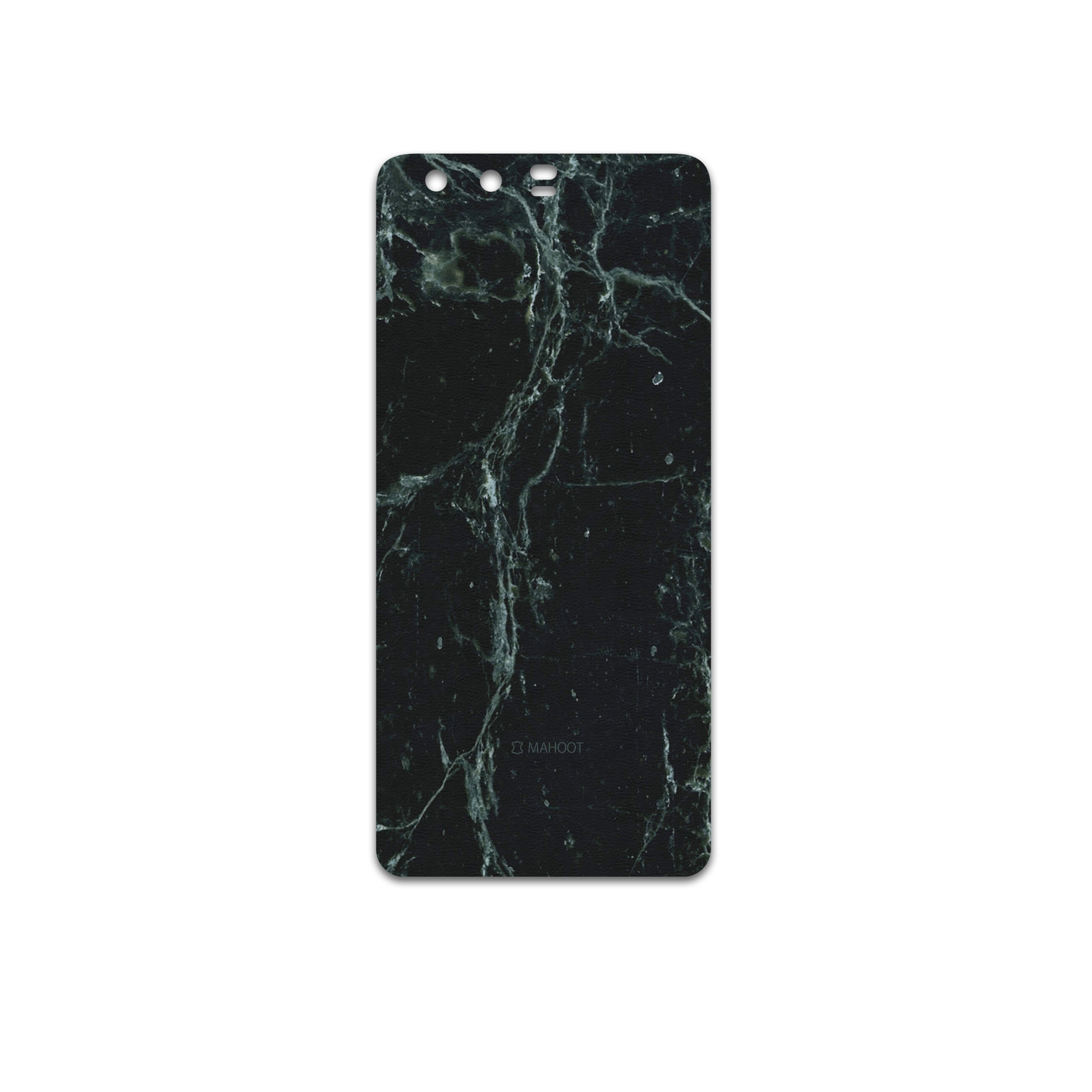 برچسب پوششی ماهوت مدل Graphite-Green-Marble مناسب برای گوشی موبایل هوآوی P10