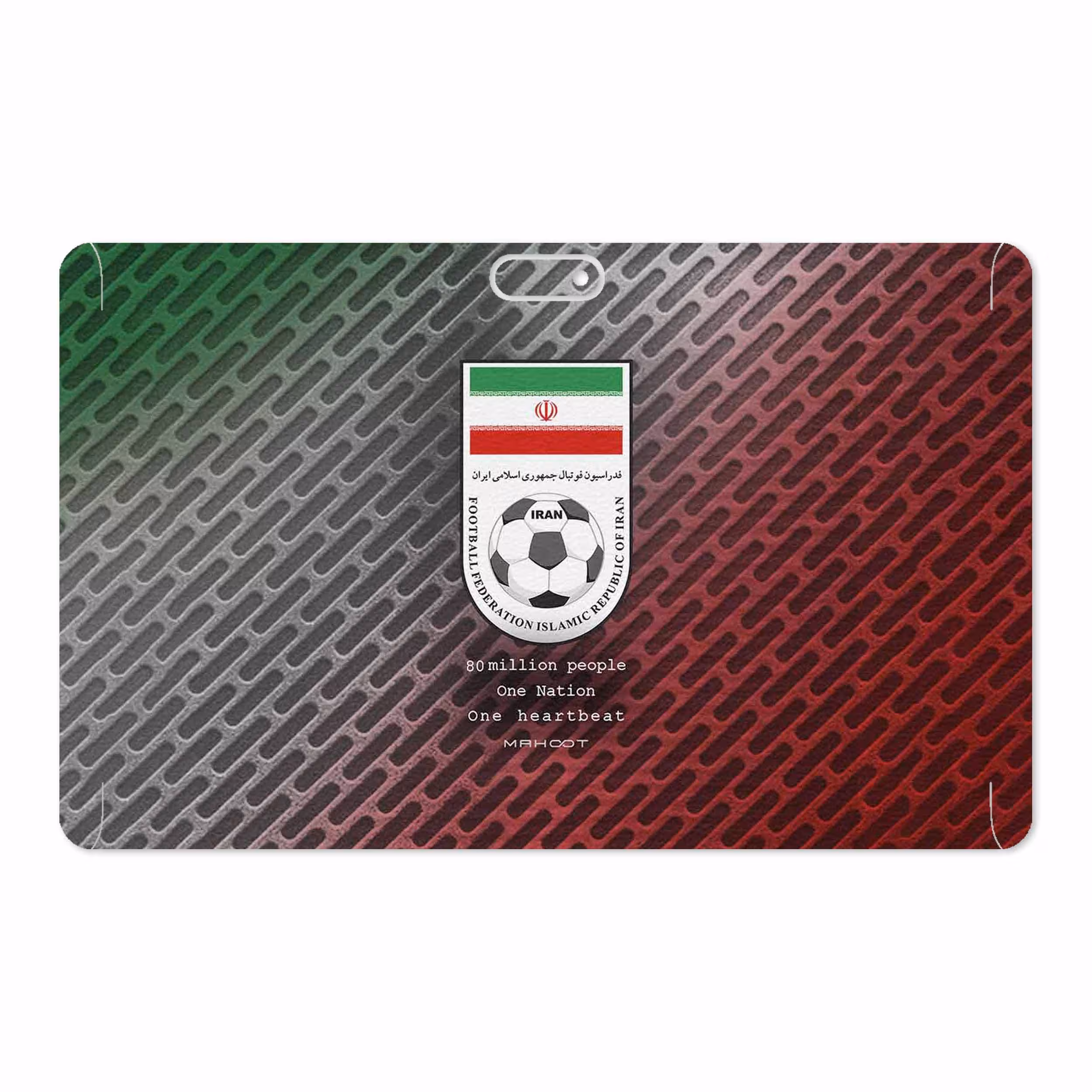برچسب پوششی ماهوت مدل Iran-National-Football-Team مناسب برای تبلت جی ال ایکس W11 Plus