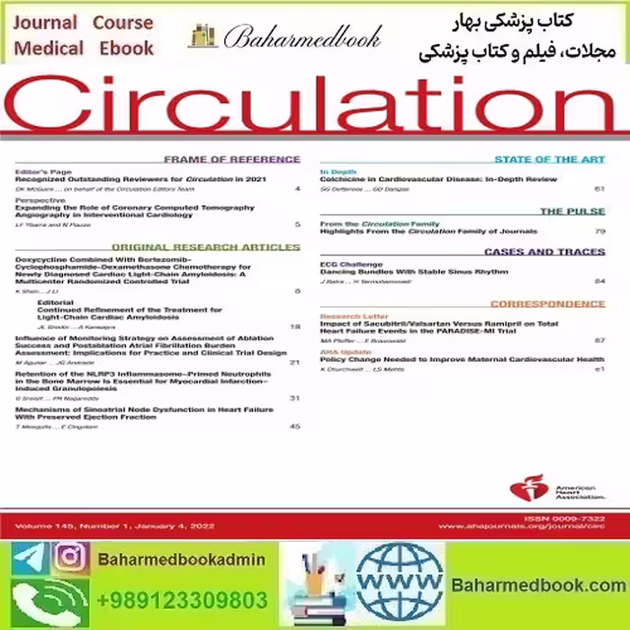 Circulation 2019-2024 Full Archives TRUE PDF at 50€ - کتاب پزشکی بهار