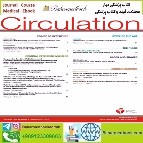 Circulation 2019-2024 Full Archives TRUE PDF at 50€ - کتاب پزشکی بهار