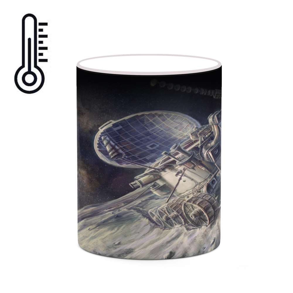 ماگ حرارتی کاکتی طرح فضا و کهکشان مدل mgh20316