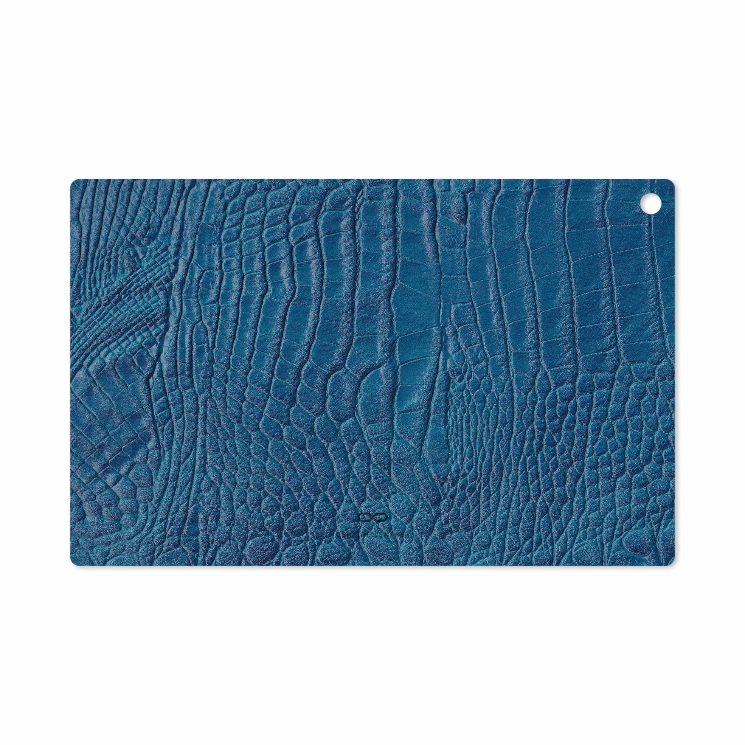 برچسب پوششی ماهوت مدل Blue-Crocodile-Leather مناسب برای تبلت سونی Xperia Z2 Tablet LTE 2014