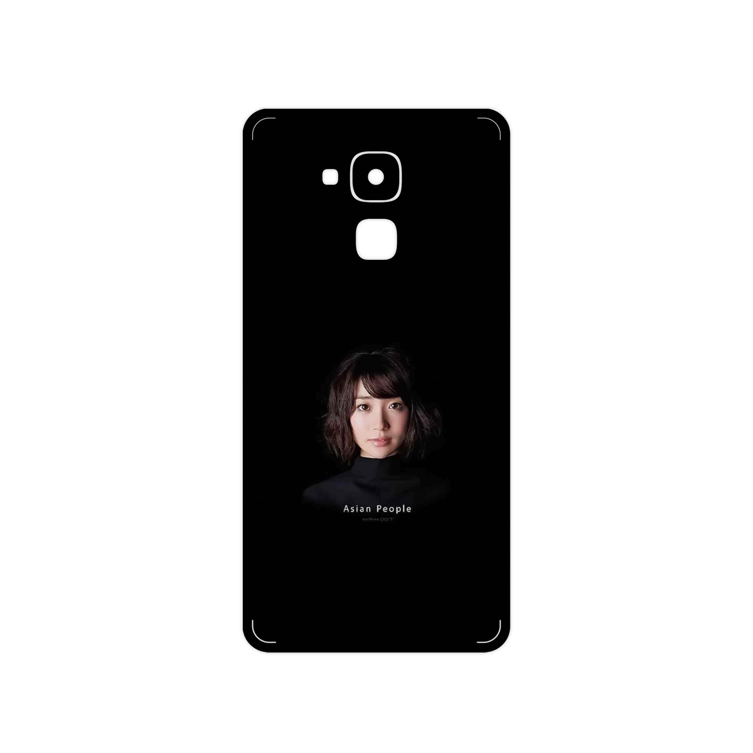 برچسب پوششی ماهوت مدل Portrait of an Asian Woman مناسب برای گوشی موبایل هوآوی Gt3