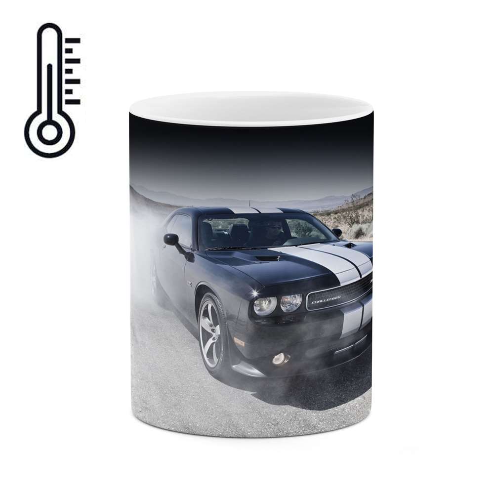 ماگ حرارتی طرح ماشین دوج چلنجر مدل mgh11532