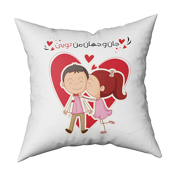 کوسن مدل عاشقانه کد009