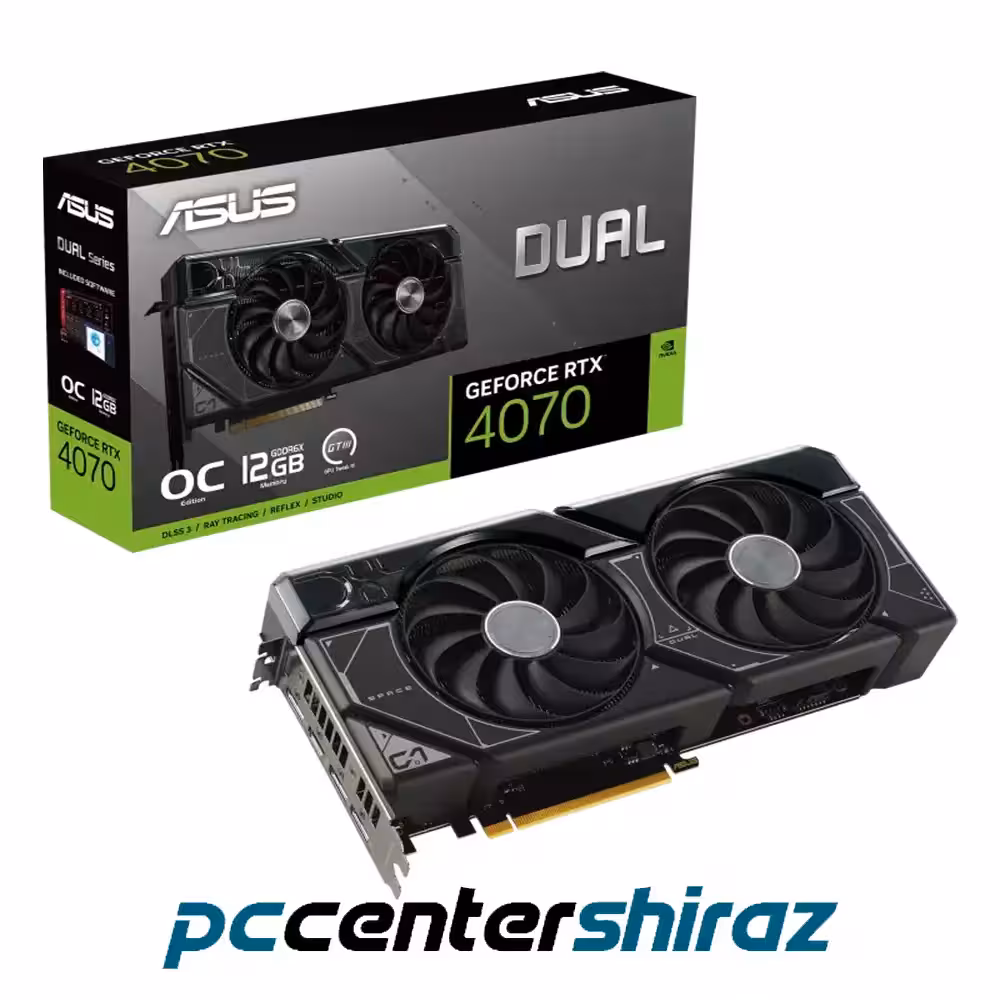 کارت گرافیک ایسوس ASUS Dual Strix GeForce RTX 4070 12GB GDDR6X OC