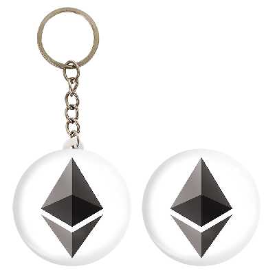 پیکسل خندالو مدل ارز دیجیتال اتریوم کد 4055 به همراه جاکلیدی