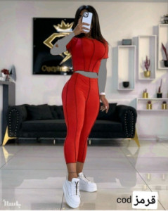 ست کراپ وشلوار فانتزی عطیه