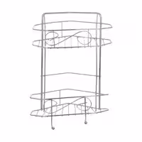 قفسه حمام شکیبا مدل H Corner Chrome 2