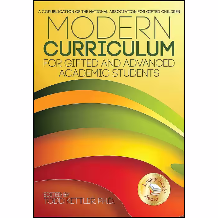 کتاب زبان اصلی Modern Curriculum for Gifted and Advanced Academic Students