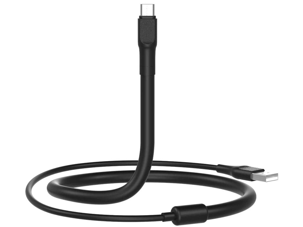 کابل شارژ و انتقال داده یواس‌بی به تایپ‌سی 1.2 متری با براکت قابل تغییر شکل ایکس‌او XO Fast Charge Type-C Cable NB195