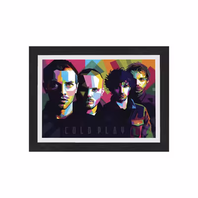 تابلو طرح Coldplay مدل PrCldPly1b
