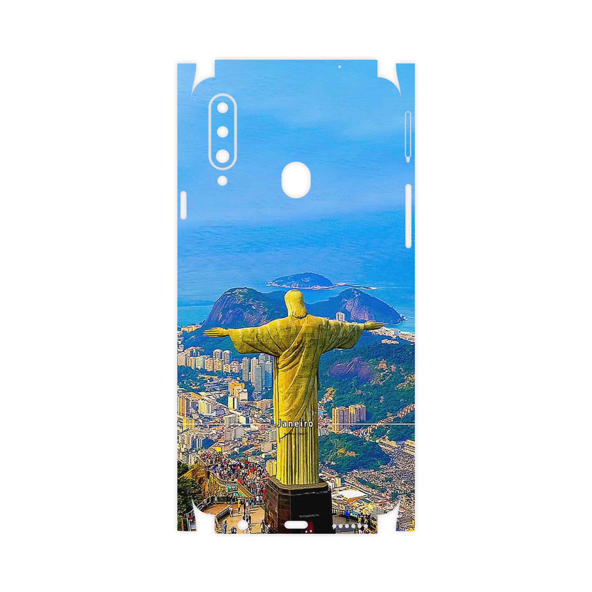 برچسب پوششی ماهوت مدل City of Rio de Janeiro-FullSkin مناسب برای گوشی موبایل سامسونگ Galaxy A20s